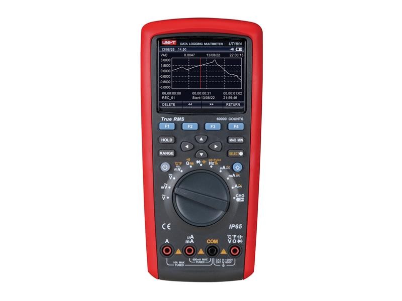 Multimetru digital inregistrator Datalogger 320X240 3,5”TFT Color LCD UIRCTfD - imagine 4